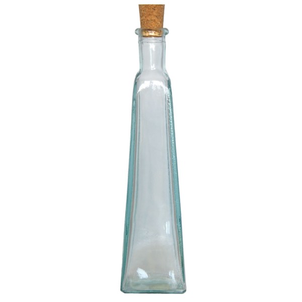 Botella cuadrada, 24cm