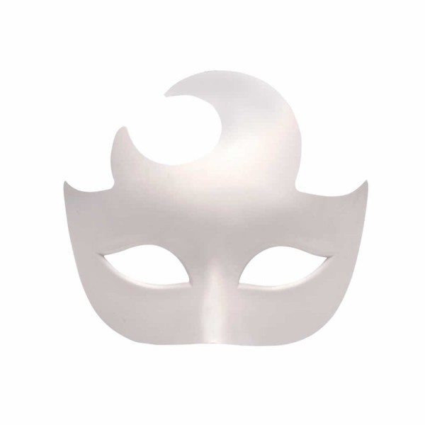 Kunsstoff-Maske Halbmond