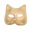 Cardboard Mask "Cat", 17x16cm
