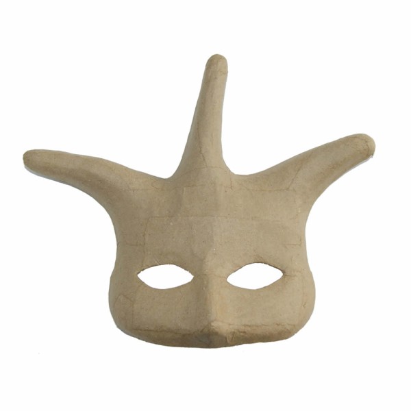 Cardboard Mask "Arlequin", 19.5x24.5cm