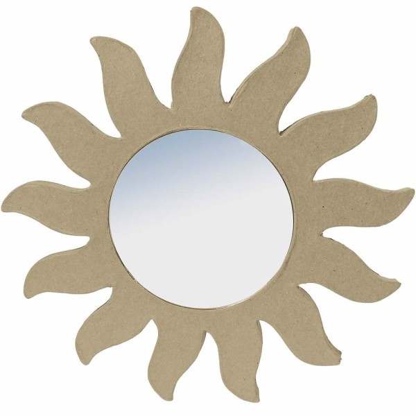 Cardboard Mirror sun 39.5 cm