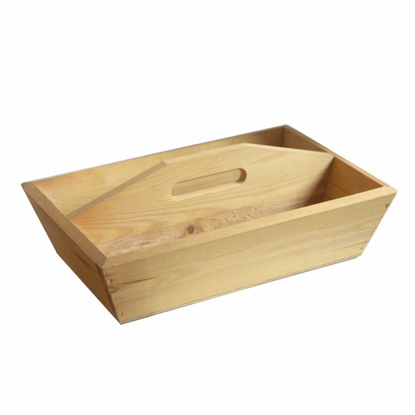 Caja de herramientas de madera 37x25x9cm