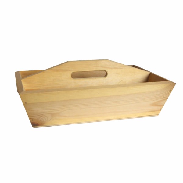 Wooden toolbox 37x25x9cm