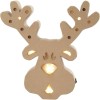 Cardboard Deer with lights, 27cm