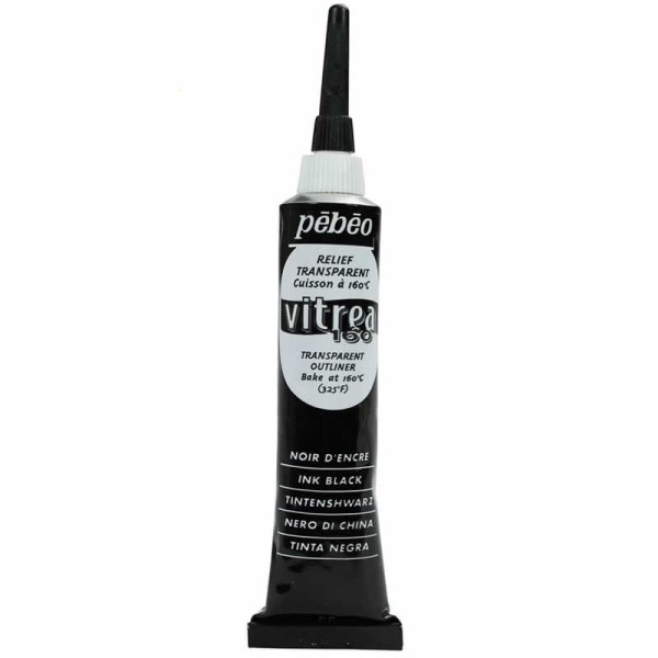 Vitrea 160, relief ink black