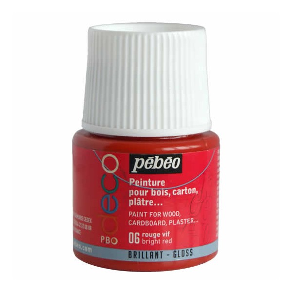 Pébéo Déco brillante, rojo