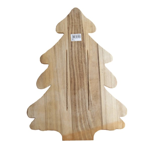 Wooden board fir tree 45cm