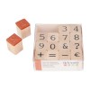 Rubberstamp Set Numbers and symbols