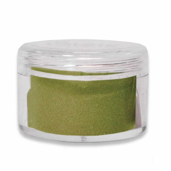 Polvo para embossing, verde oliva