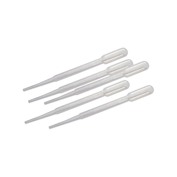 Pipettes plastique, 5 pièces