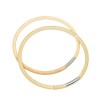 Round bag handles of bamboo Ø15cm, 2 pcs