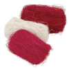 Fibra de sisal. 3x10g, pink