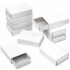 Matchboxes white, 12 pces