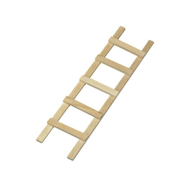Escalera de madera, 13.5cm