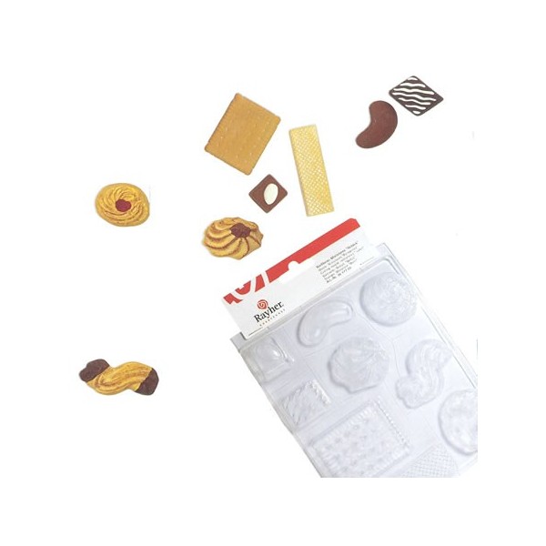 Mould cookies, 9 shapes from 3 to 8cm