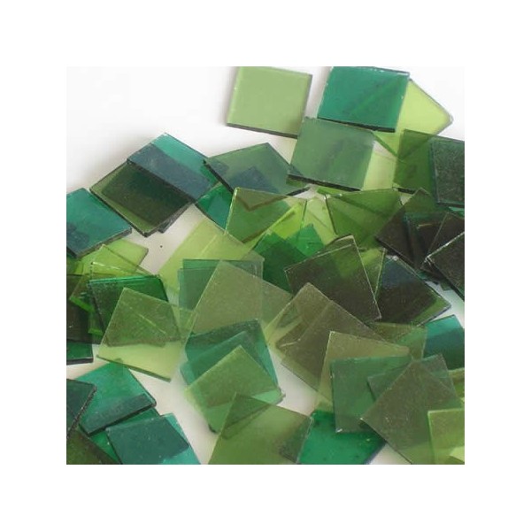 Starter kit Crystal Mosaïque 15x15mm - 200g vert