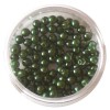 Perlas 4mm, 100 unidades, verde abeto