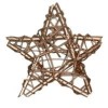 Estrella de ramas oro, 12cm