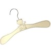 Wooden coat hanger, 34cm, with decorative frog