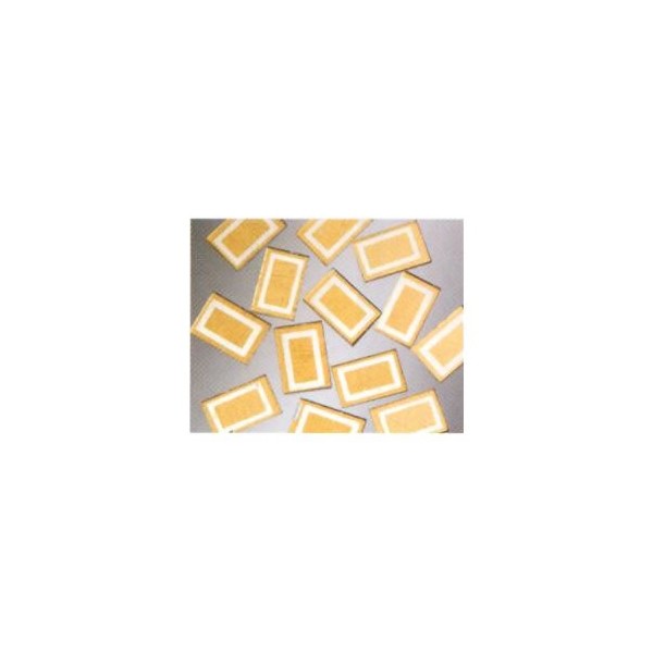 Matrix Mosaic, gold, rectangle, 10x15x2mm