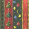 Servilleta árbol de Navidad y estrellas, 1 unidad