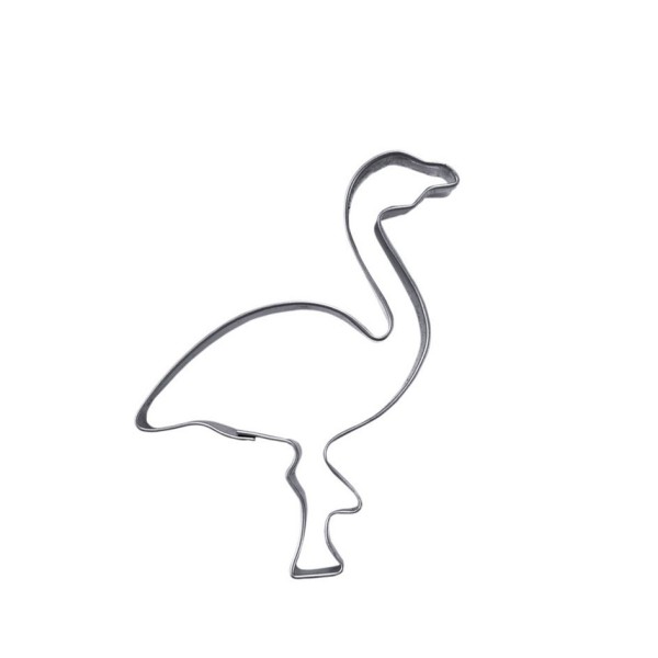 Clay cutter flamingo, 8x7cm