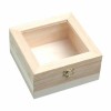 Box mit Kunststofffenster 15.5x15.5x7.5cm