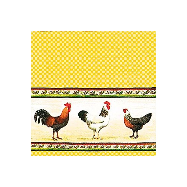 Napkin Chicken Parade, 1 piece