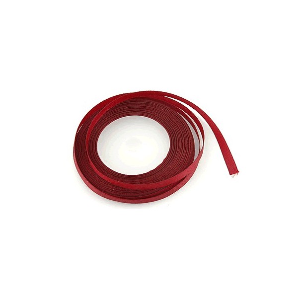 Satin ribbon, wine red, 3mm/10m