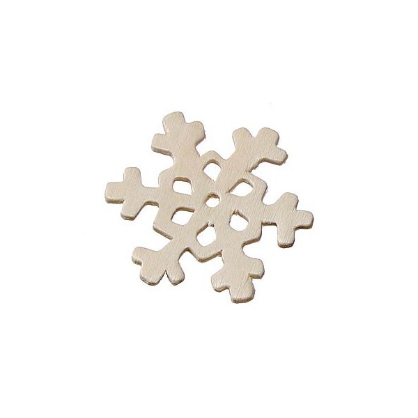 Plywood snowflakes, 45mm