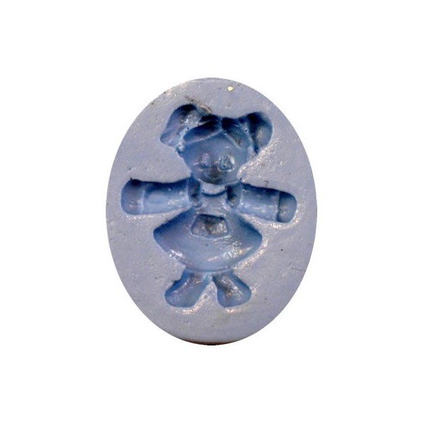 Molde de silicona "niña", 4cm