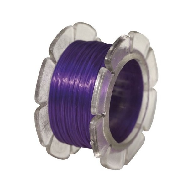 Hilo nylon extensible Ø 0.8mm/5m, violeta