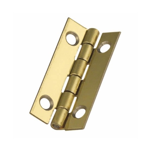 Deco hinges, brassed, 30x15mm