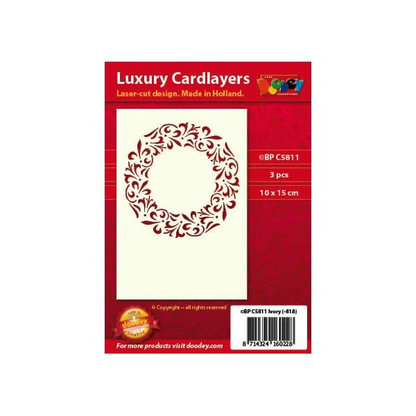 Luxury Cardlayers, Art Deco, 3 pcs