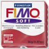 FIMO soft cherry red