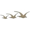 Seagulls, 3 pcs, 5.5-9.5x2-4cm