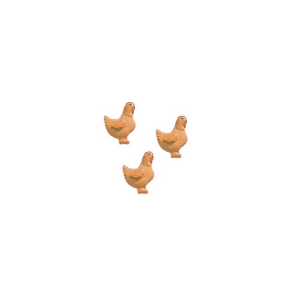 Hen, 20mm, 9 pcs