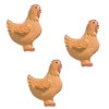 Polyresin-Hühner, 20mm, 9 Stk