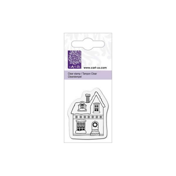 Clear stamp, house