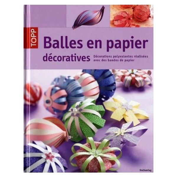 Buch Balles en papier décoratives