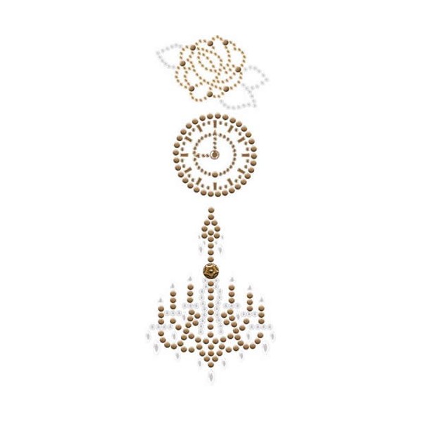 Prima - Say it in Studs - Strass adhesivos Almanac clock