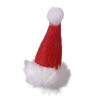 Santas hat, 5cm, 4 pcs