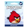 Motif à fixer au fer à repasser, 6x6cm, Angry Birds rouge