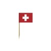 Flaggenpickers-Schweiz 6.5cm, 10 Stk