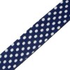 Ribbon with dots blue/white, 10mm/1m