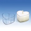 Tea-light candle molds "Heart", 25 pcs