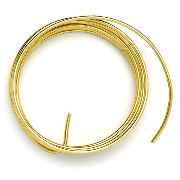 Alu-Draht Ø 2mm/2m, gold