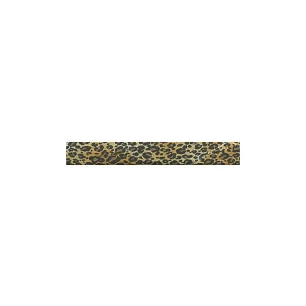 Cinta al biés leopardo, 10mm/1m