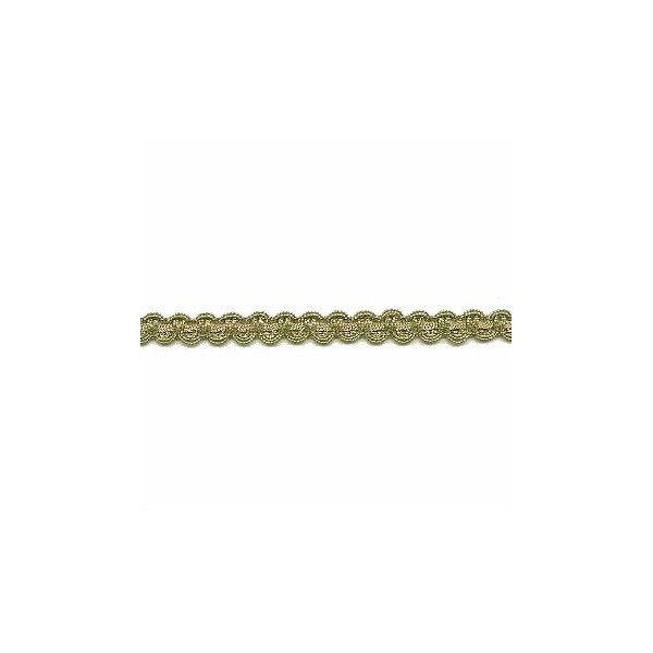 Brokatborte 10mm/2m antikgold