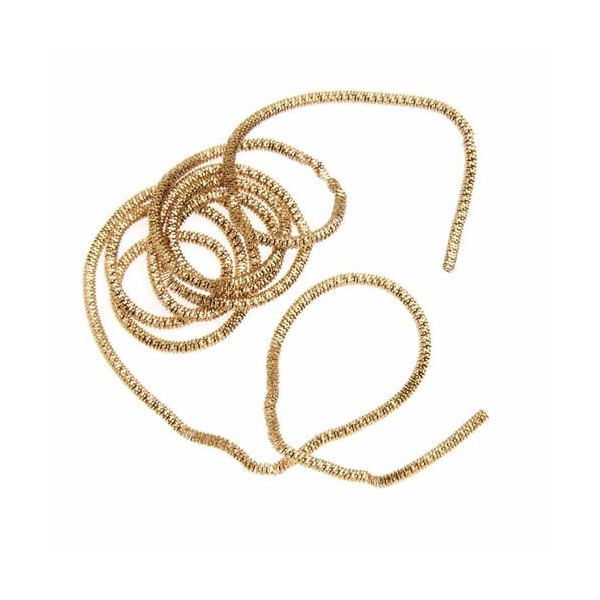 Decorative wire, gold, Ø1.5mm/3.5m